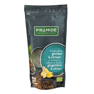Piramide Kruideninfusie Gember & Citroen 80GR