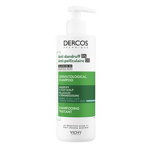 Vichy Dercos Anti-Dandruff & Itchy Scalp Dermatological Shampoo 390ML