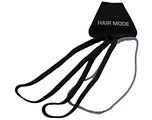 Hair Mode Sportelastiek Zwart/Grijs 3ST