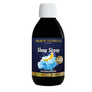 Golden Naturals Slaap Siroop 250ML Golden Naturals Slaap Siroop 250ML
