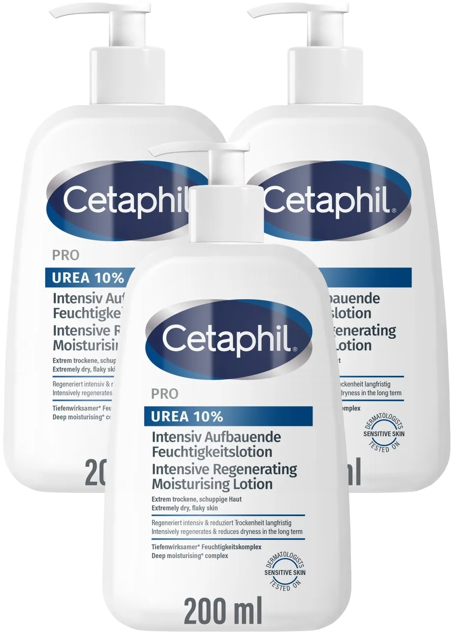 Cetaphil Intensive Regenerating Moisturising Lotion - UREA 10% Multiverpakking