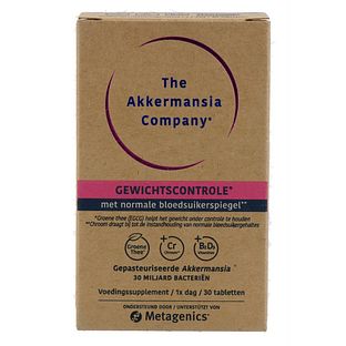 Metagenics Akkermansia Gewichtscontrole 30TB