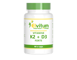 Elvitum Vitamine K2 D3 Forte Vegicaps 90CP