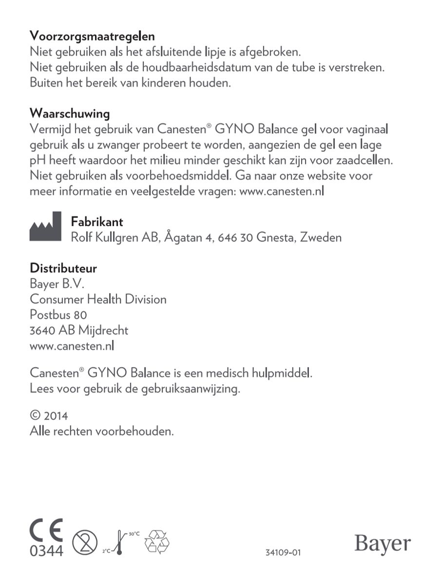 Gyno Balance Gel afbeelding van document #4, instructions