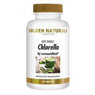 Golden Naturals Chlorella Tabletten 600TB Golden Naturals Chlorella Tabletten 600TB