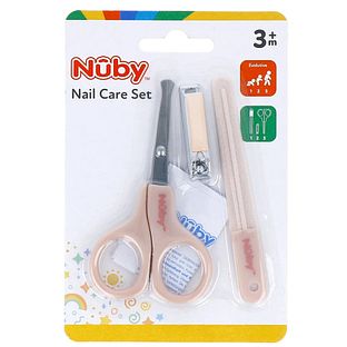 Nuby Nail Care Set 3+M 1ST Nuby Nail Care Set 3+M 1ST