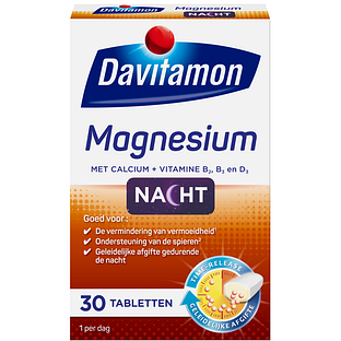 Davitamon Magnesium Voor De Nacht Tabletten 30TB