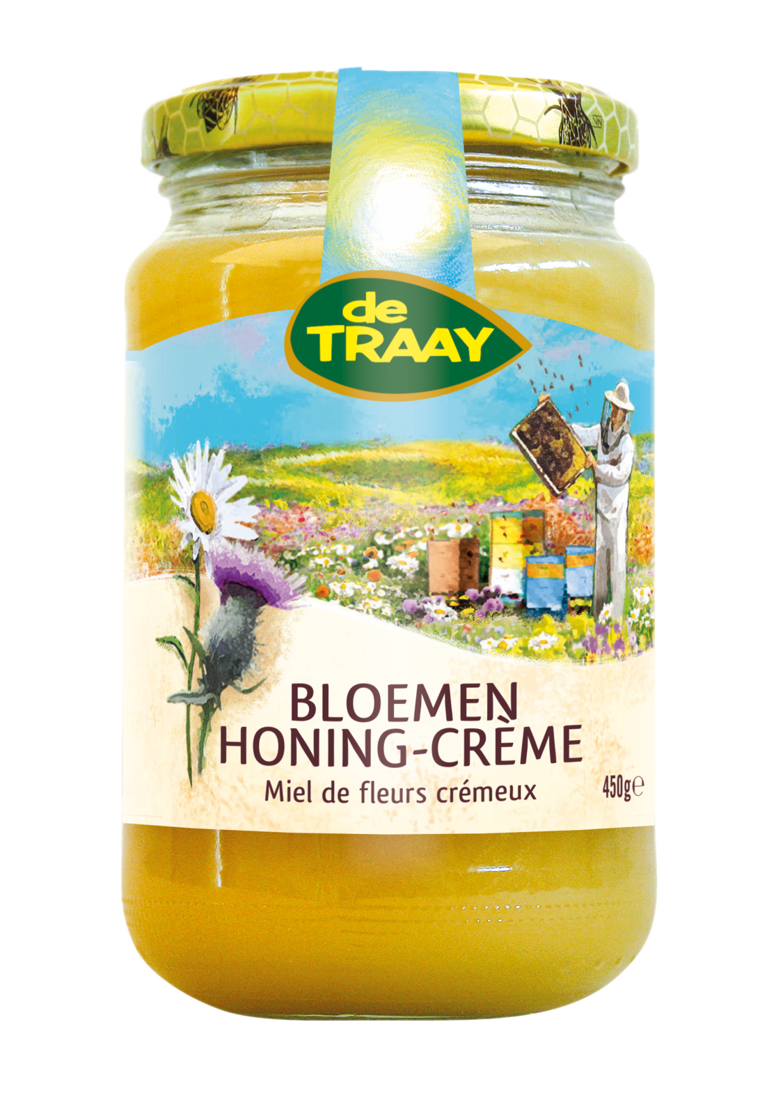 De Traay Bloemenhoning Crème afbeelding