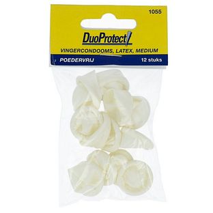 DuoProtect Vingercondooms Medium 12ST