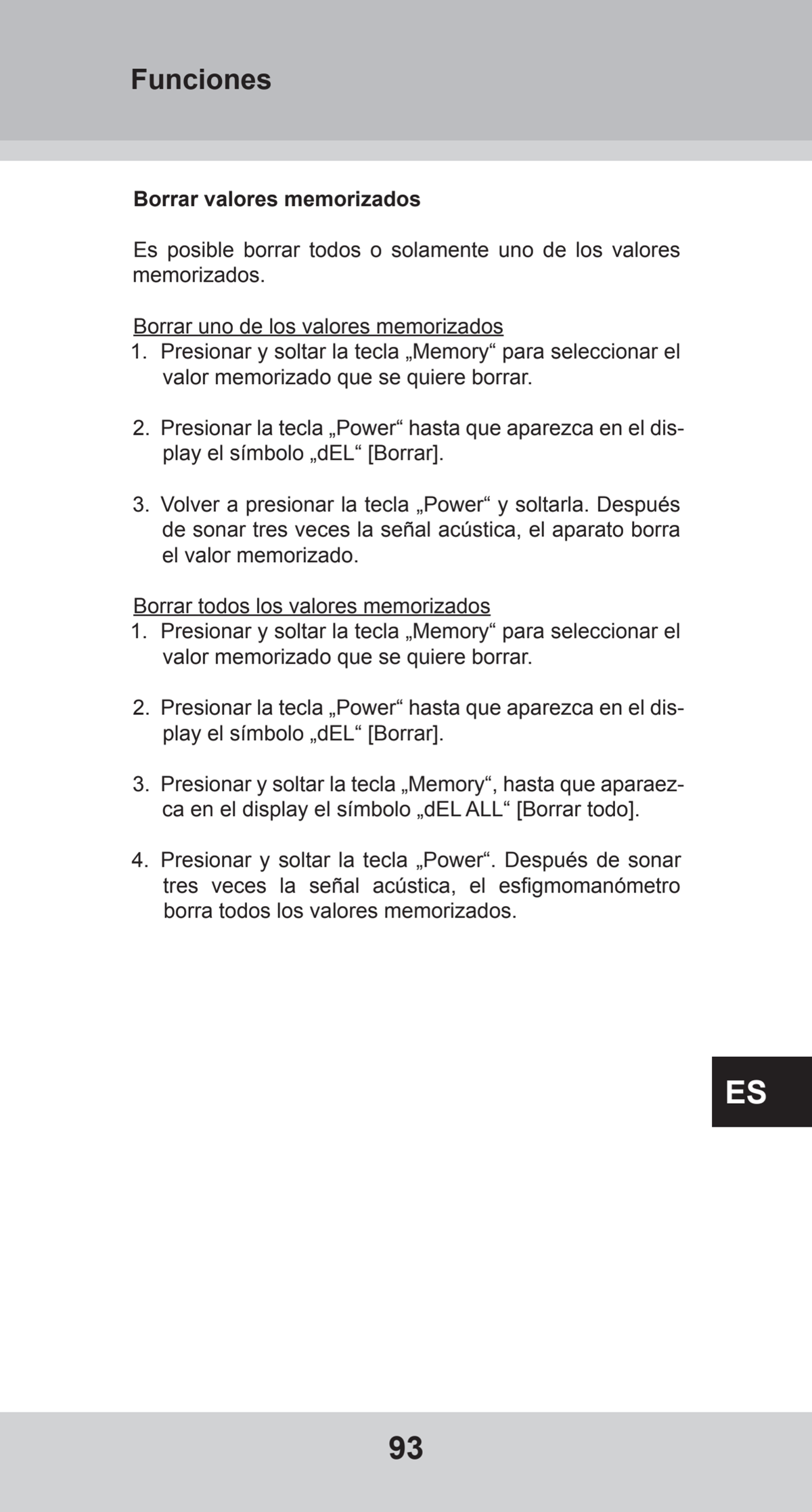 Bovenarm Bloeddrukmeter Desktop afbeelding van document #93, instructions