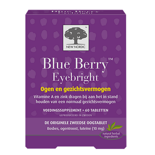 New Nordic Blue Berry Eyebright Tabletten 60TB