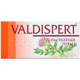 Valdispert 45 mg Valeriaanextract Tabletten - bij lichte vormen van nervositeit en spanning - 100ST