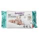 Bambo Nature Babydoekjes Multiverpakking 12x80ST Bambo Nature Babydoekjes