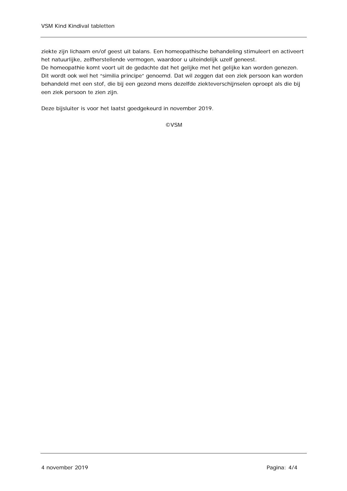 Kindival 0-6 Tabletten afbeelding van document #4, leaflet