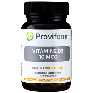 Proviform Vitamine D3 10mcg 100 softgels 100SG