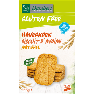 Damhert Gluten Free Haverkoekjes Naturel 165GR