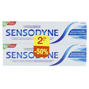 Sensodyne Extra Fresh Gel Tandpasta Duoverpakking 2ST