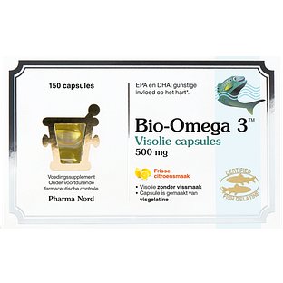 Pharma Nord Bio-Omega 3 Visolie 500mg Capsules 150CP