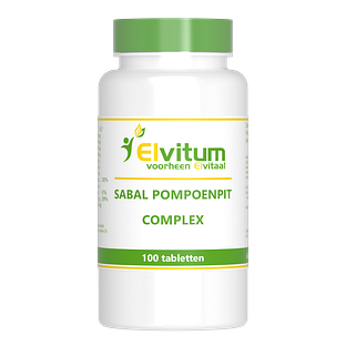 Elvitum Sabal Pompoenpit Complex Tabletten 100TB