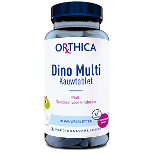 Orthica Dino Multivitaminen Kauwtabletten 60KTB Orthica Dino Multivitaminen Kauwtabletten 60KTB