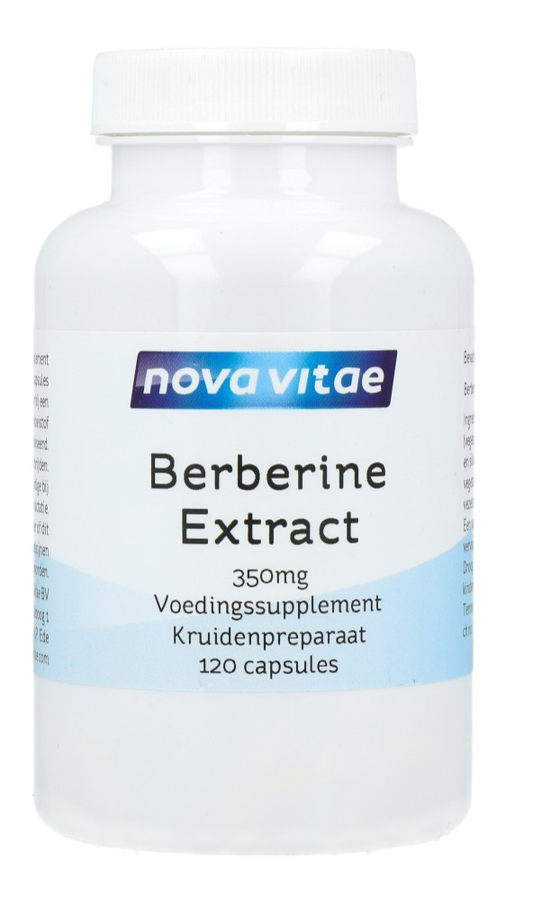 Nova Vitae Berberine Extract Vegacaps 120VCP