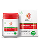 Vitals Vitamine D3 3000IE Softgels 100SG Verpakking met inhoud
