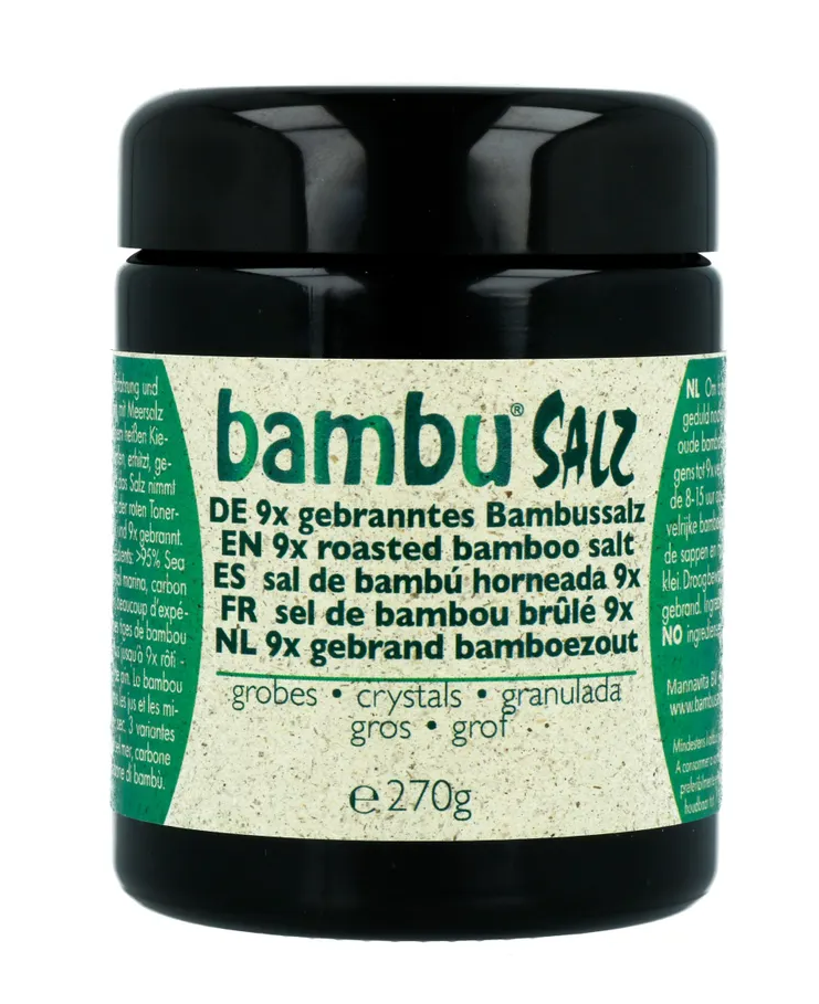 Bambu Salz Bamboezout Grof 9x Gebrand