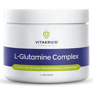 Vitakruid L-Glutamine Complex Glucosamine & L-Methionine 230GR