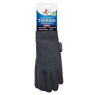 Lucovitaal Koper Geweven Thermo Handschoenen 1PR
