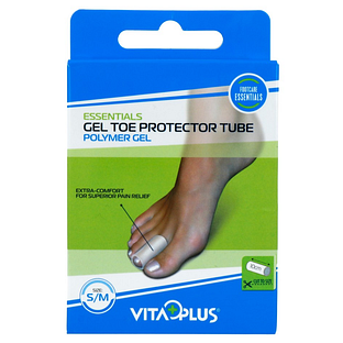 Vitaplus Essentials Gel Toe Protector Tube maat S/M 1ST