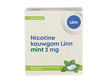 Linn Nicotine Kauwgom Mint 2mg 204ST Linn Nicotine Kauwgom Mint 2mg 204ST