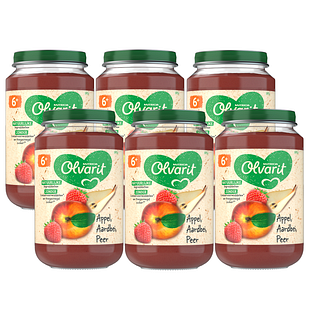Olvarit 6m+ Appel Aardbei Peer 200GR
