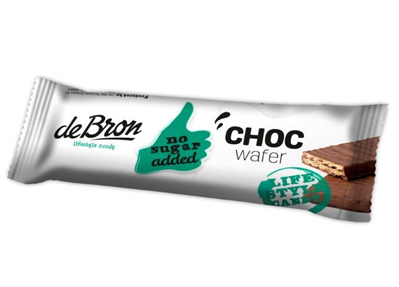 De Bron Choc Wafer Suikervrij afbeelding