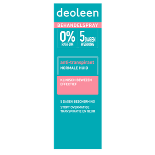 Deoleen Behandelspray 5 Dagen Werking Anti-Transpirant 30ML