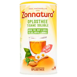 Zonnatura Oplosthee Groene Thee & Kamille 200GR
