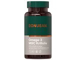 Bonusan Omega-3 MSC Krillolie Softgels 120SG