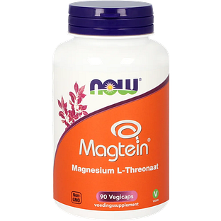 NOW Magtein Magnesium L-Threonaat Capsules 90VCP