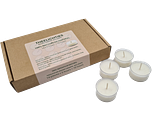 Soylites Natural Theelichtjes – 100% koolzaadwas 14ST
