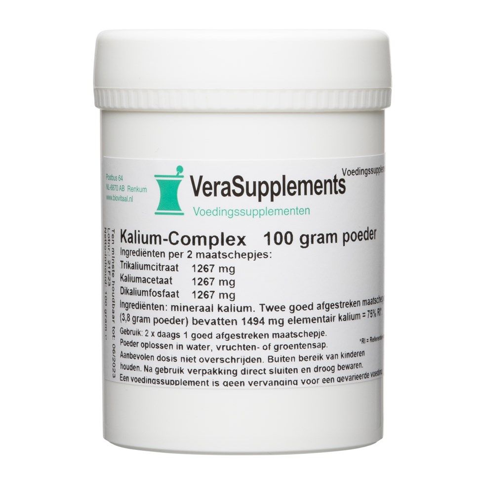 VeraSupplements Kalium-Complex Poeder 100GR