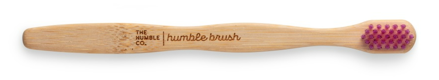 The Humble Co. Tandenborstel Bamboe Kids Paars afbeelding 1