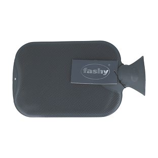 Fashy Warmwaterzak Enkelgeribbeld Antraciet 1ST