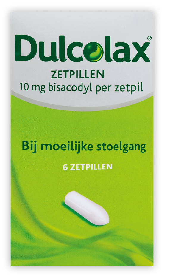 Dulcolax Bisacodyl 10mg Zetpillen 6st afbeelding
