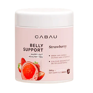 Cabau Belly Support Strawberry Poeder 240GR