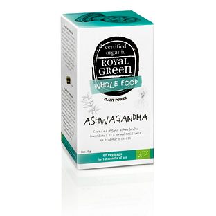 Royal Green Ashwagandha Capsules 60VCP Royal Green Ashwagandha Capsules 60VCP