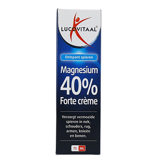 Lucovitaal Magnesium 40% Forte Crème 75ML Lucovitaal Magnesium 40% Forte Crème 75ML