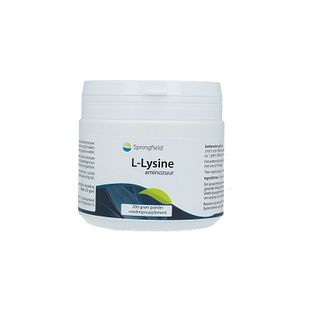 Springfield L-Lysine HCL Poeder 200GR