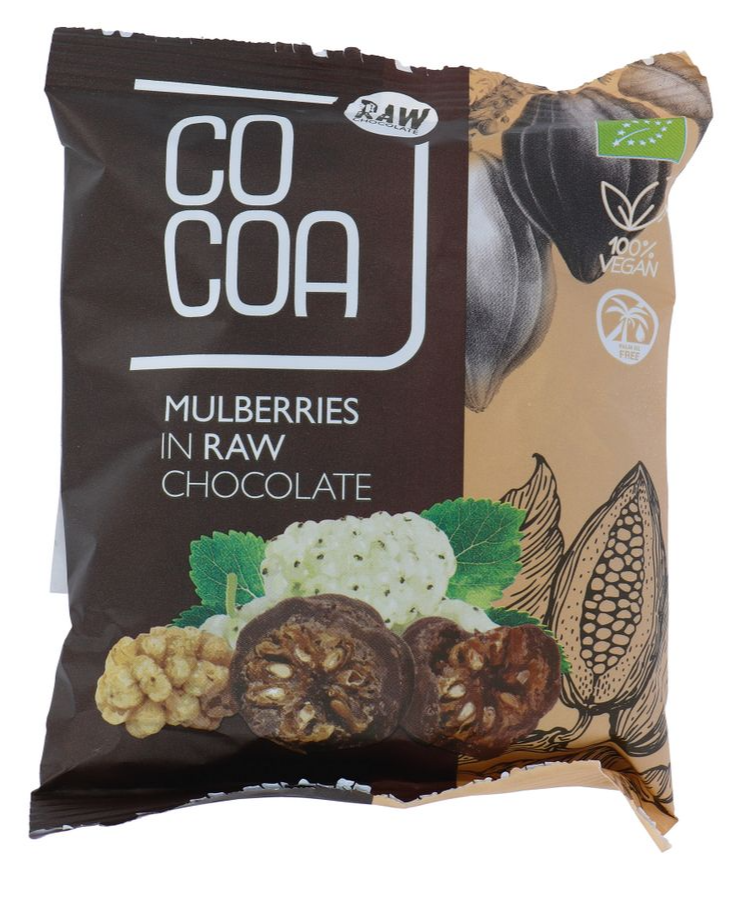 Cocoa Chocolade Moerbeien afbeelding