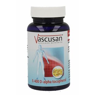 Vascusan E-400 D-Alpha Tocopherol Capsules 60CP Vascusan E-400 D-Alpha Tocopherol Capsules 60CP