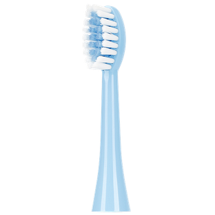 DeKinderTandenborstel Opzetborstel Pack Blauw 4ST