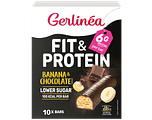 Gerlinéa Fit & Protein Banana & Chocolate Maaltijdrepen 10ST